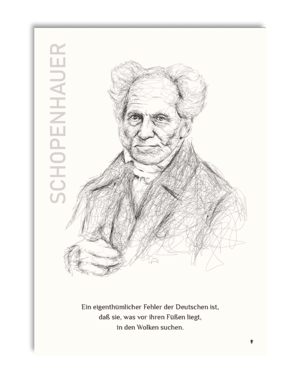 Arthur Schopenhauer (Kunstdruck)