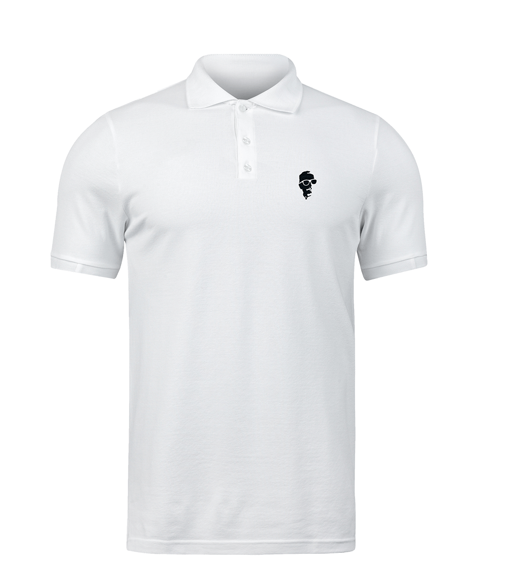 Chillhelm-Polohemd (weiß)