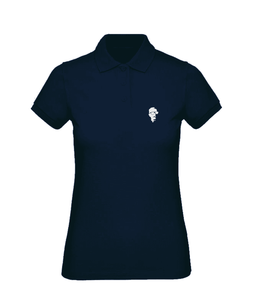 Chillhelm-Polohemd (Damen/marineblau)